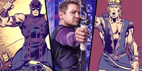 Hawkeye's Complete Costume History in Marvel Comics