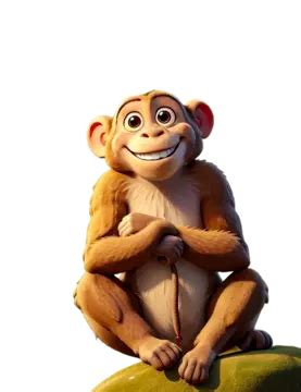 Smiling Monkey On World Wildlife Day, Monkey, Smiling, No Animal PNG Transparent Image and ...