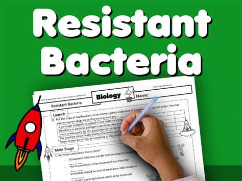 Resistant Bacteria Home Learning Worksheet GCSE | Teaching Resources