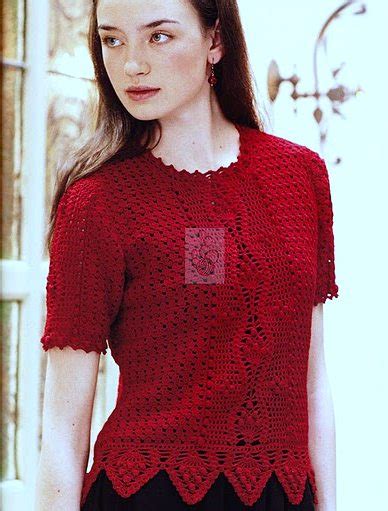 Crochet Patterns| for free |crochet blouse| 1857