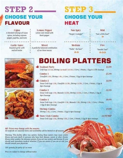 Menu of Seafood Party Lawton in Lawton, OK 73505