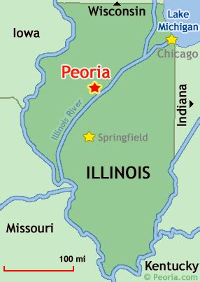 Maps Of Illinois Rivers