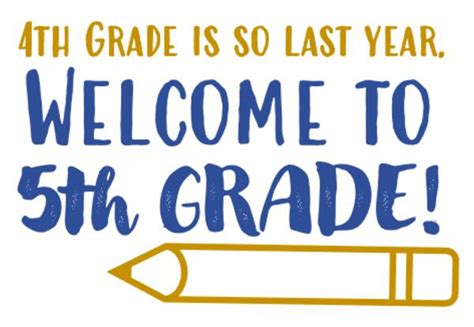 Welcome to Fifth Grade! | 5th Grade