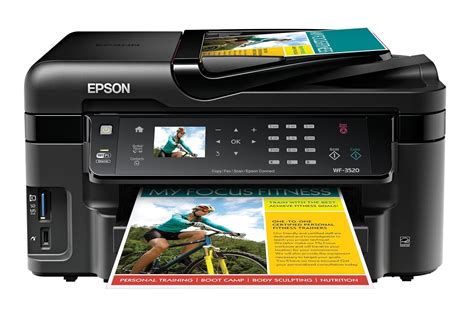 Amazon.com: Epson WorkForce WF-3520 Wireless All-in-One Color Inkjet Printer, Copier, Scanner, 2 ...