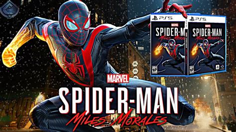 Spider-Man: Miles Morales PS5 - OFFICIAL BOX ART REVEALED! - YouTube