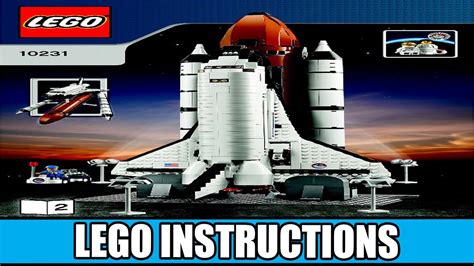 LEGO Instructions - Advanced models - 10213 - Shuttle Adventure - Space (Book 2) - YouTube