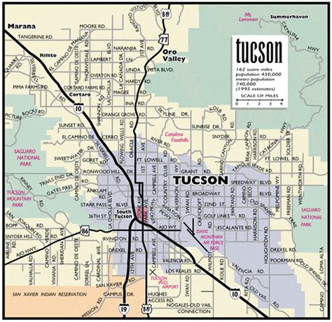 Tucson Map ~ Online Map