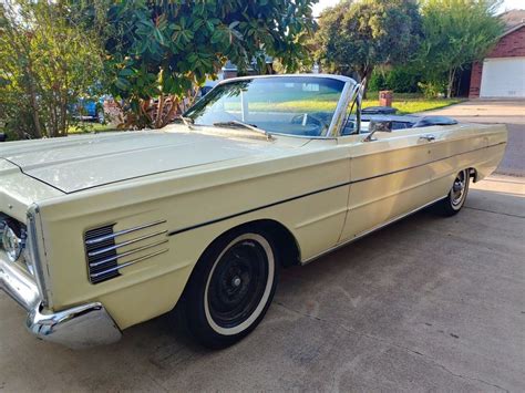 1965 Mercury Monterey Convertible Yellow RWD Automatic for sale - Mercury Monterey 1965 for sale ...