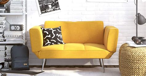 The Best Loveseats — According To Small-Space Dwellers | Love seat, Yellow loveseat, Small sofa ...