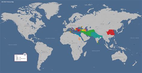 300 BCE Political Map