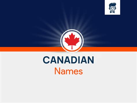 Canadian Names: 665+ Catchy And Cool Names - BrandBoy