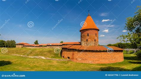 Ruins of the Castle in Kaunas Stock Photo - Image of century, kaunas ...