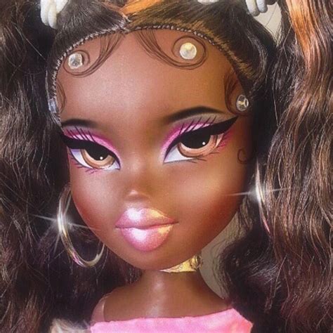 THATSHYBRAT💜👸🏾 | Black bratz doll, Bratz doll makeup, Doll aesthetic