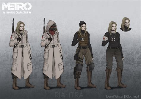 ArtStation - Character Design - Personal Metro Character