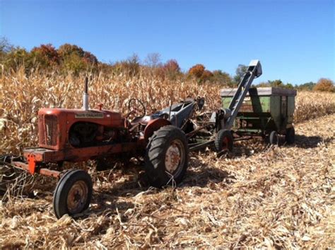 picking corn - Using Your Tractor & Crop Talk Forum | Tractors, Old farm equipment, Agriculture ...