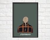 Taylor Swift Evermore Album Cover Poster. Evermore Wall Art. - Etsy