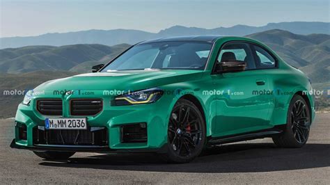 BMW M2 CS Rendered Ahead Of Possible 2025 Debut, Could Have 500+ HP