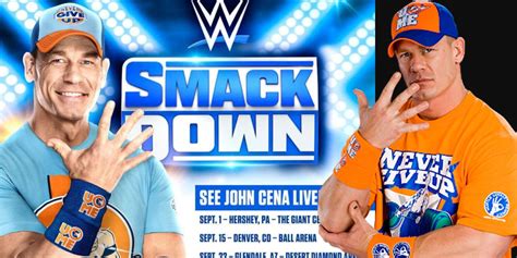 John Cena Scheduled To Be On 8 SmackDown Shows, Including a 7-Week Run