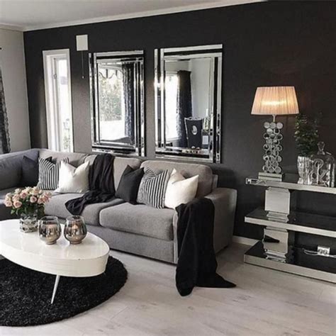 11+ Dark grey living room info | interiorzone