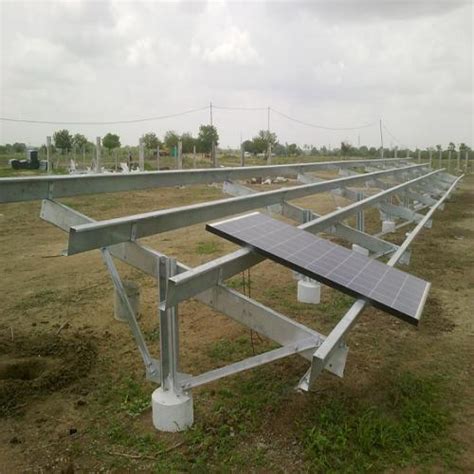 Solar Mounting Structure at best price in New Delhi by Advance Steel Tubes Limited | ID: 12627367633