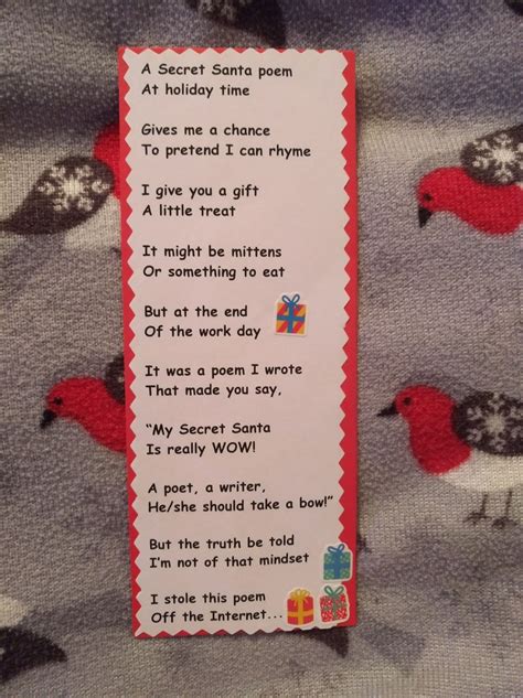 Pin by The Pink Buffalo Store on Teacher Gifts | Funny secret santa gifts, Secret santa poems ...