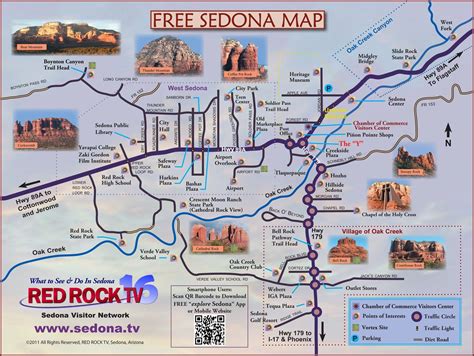 Printable Sedona Map