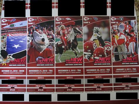 Kansas City Chiefs Season Tickets Start Arriving - Arrowhead Pride