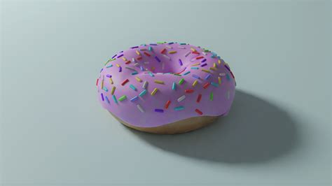 Doughnut (Blender) by MelodicBox on DeviantArt