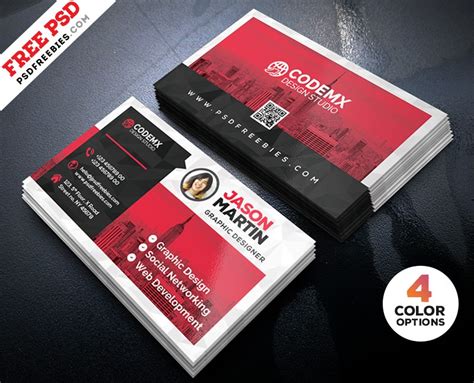 Creative Studio Business Card Template – Download PSD