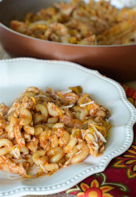 One Pan Chicken Taco Pasta - Mommy Hates Cooking