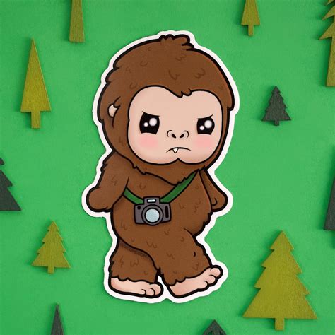 Bigfoot Sticker — LuxCups Creative