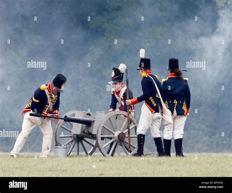 Royal Artillery, Napoleonic artillery unit 1792-1815. Artillery, black powder Festival of ...