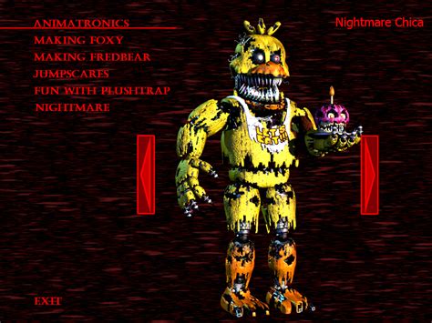 FnaF4 - Nightmare Chica by Kana-The-Drifter on DeviantArt