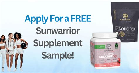 Free Sunwarrior Supplement Samples