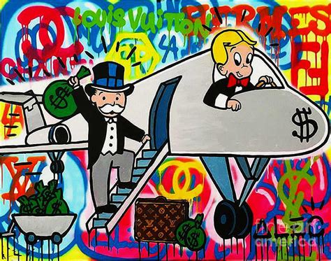 Monopoly Painting by Street Art - Pixels