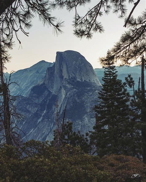 Half Dome Sunrise Photograph by John Scott