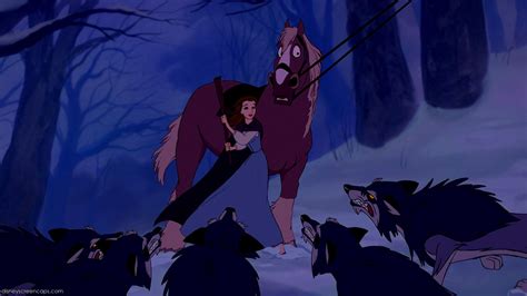 Image - Belle-Wolves-(Beauty and the Beast).jpg - DisneyWiki