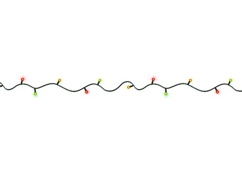 Christmas Lights Png (Isolated-Objects) | Textures for Photoshop