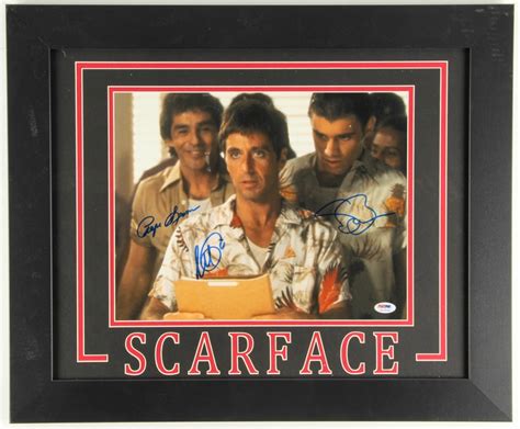 Al Pacino, Steven Bauer & Pepe Serna Signed "Scarface" 23.5" x 19 ...