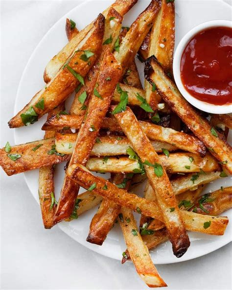 Oven-Baked Garlic French Fries with Parsley | Last Ingredient