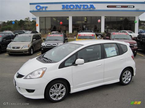 2010 Taffeta White Honda Fit Sport #35163702 | GTCarLot.com - Car Color ...