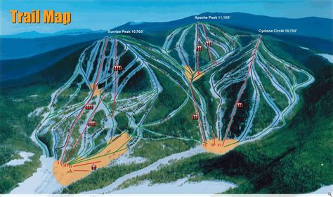 Skiing In Arizona Map | Cities And Towns Map