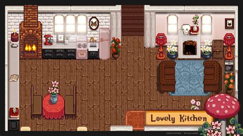 Stardew Valley Lovely Kitchen Mod - Making it Lovely