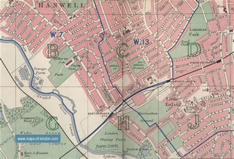 Map of Brentford, London