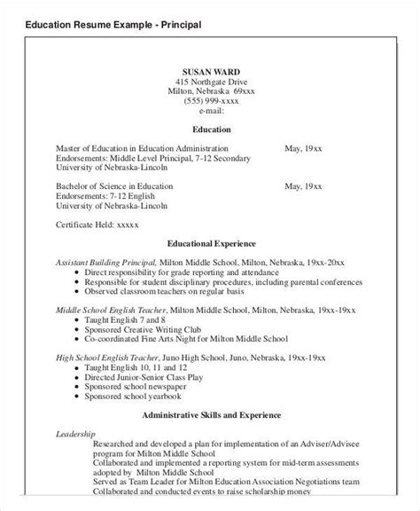 Education On Resume Examples - Resume Templates | Education resume ...