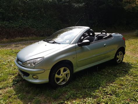 Peugeot 206 CC 1.6l 2door Silver - Hard top convertible LOW MILEAGE | in Great Sankey, Cheshire ...