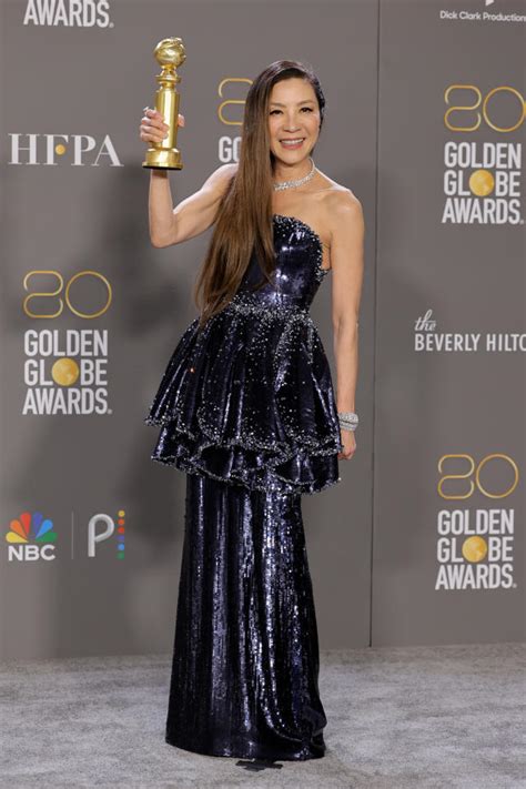 Michelle Yeoh, 60, looked ageless at the 2023 Golden Globes: 'Breathtaking'