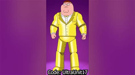 *NEW* Gold Plated Peter Griffin Skin - Fortnite X Family Guy - YouTube