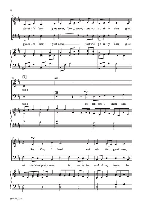 Before You I Kneel (SATB ) arr. Mary McDonald| J.W. Pepper Sheet Music