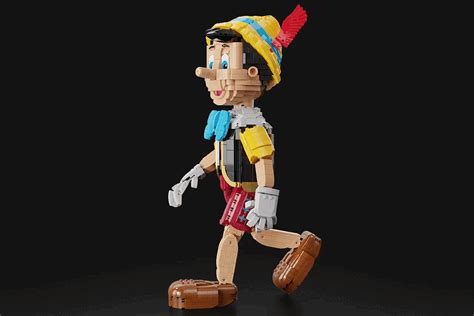 Proposed LEGO Ideas Brick-built Pinocchio Figure Has A Growing Nose!